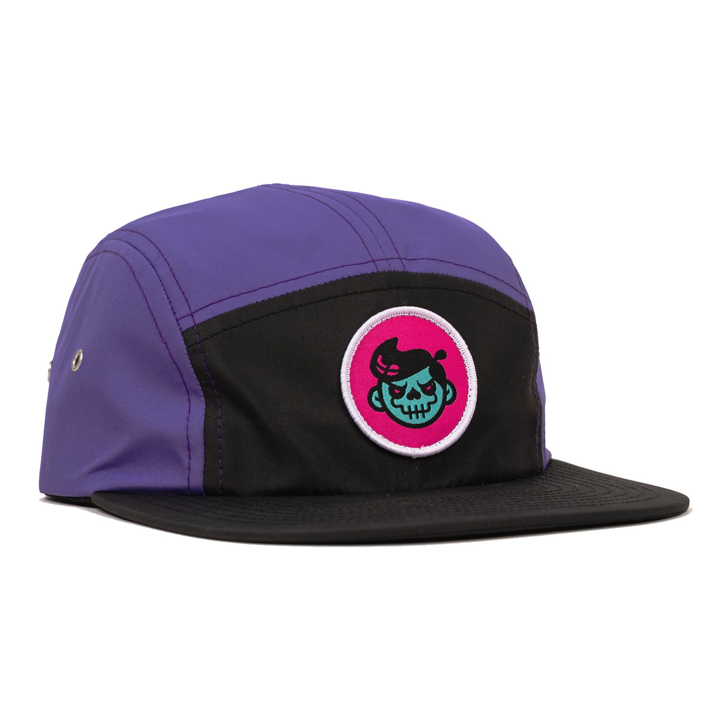ICONIC 5-PANEL CAP (VIOLET)