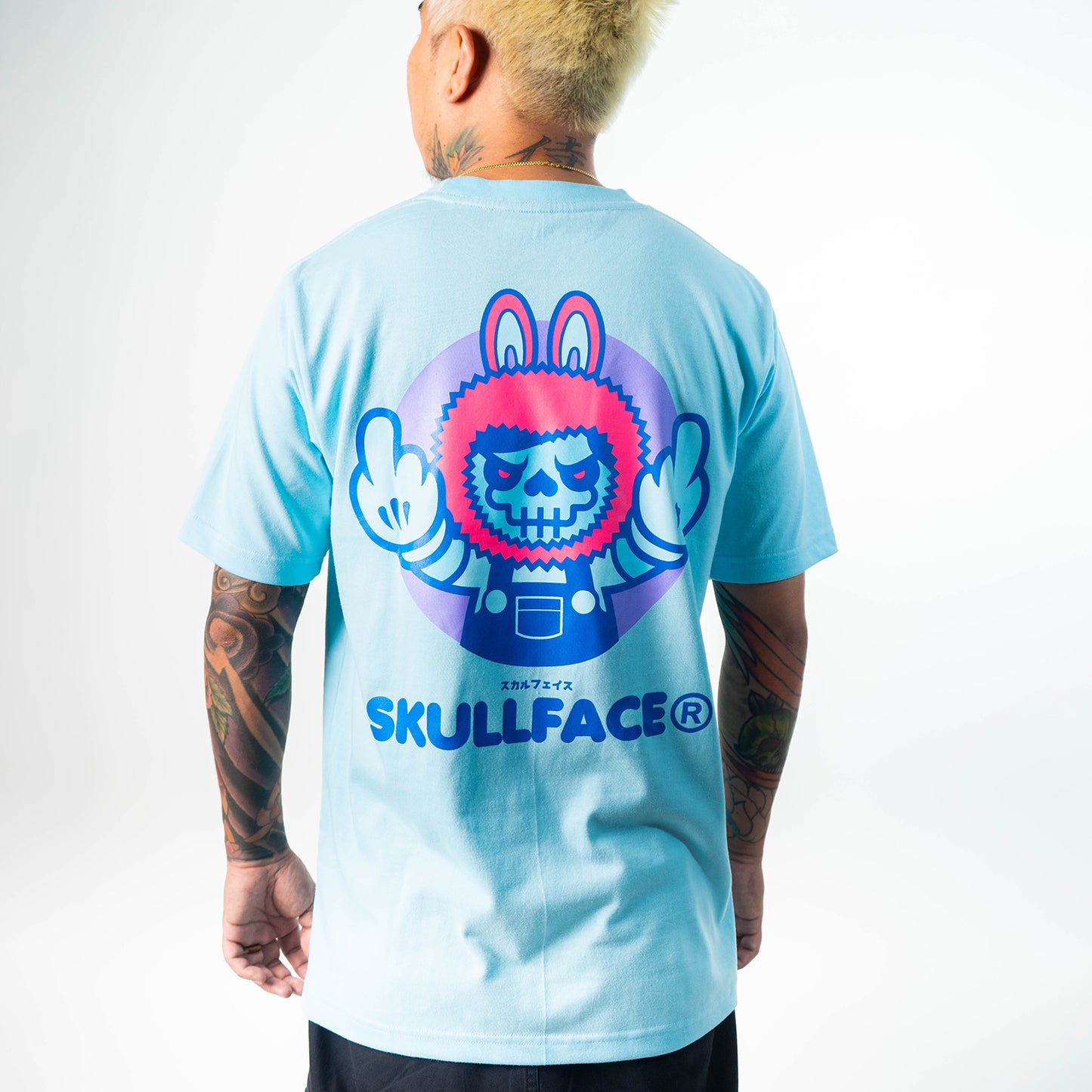 FE LUHBOBO TEE (POWDER BLUE)