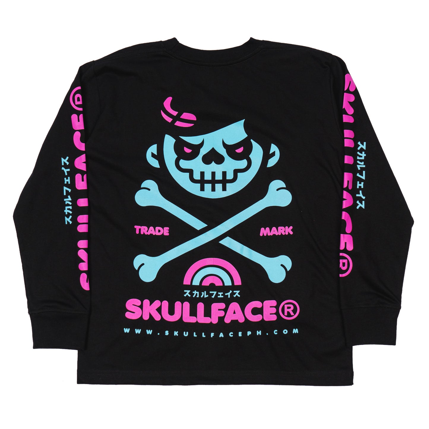 TRADEMARK NEON SWEATER (BLACK)