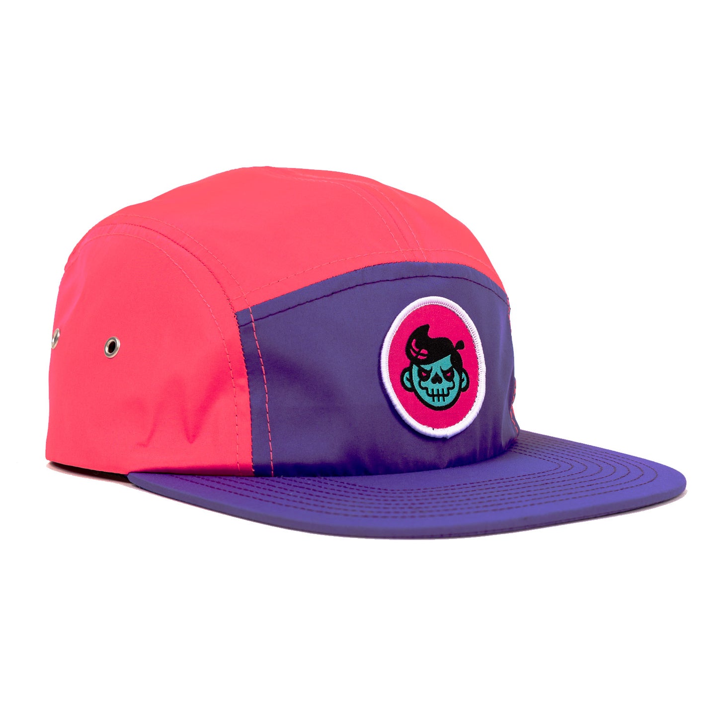 ICONIC 5-PANEL CAP (PINK)