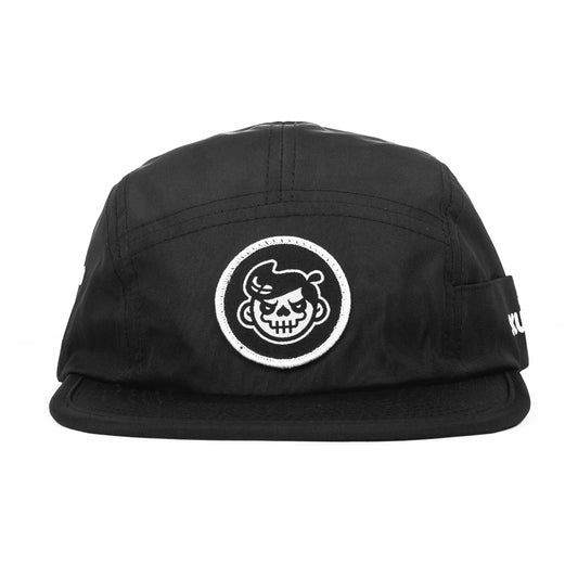 ICONIC STASH 5-PANEL CAP (BLACK)